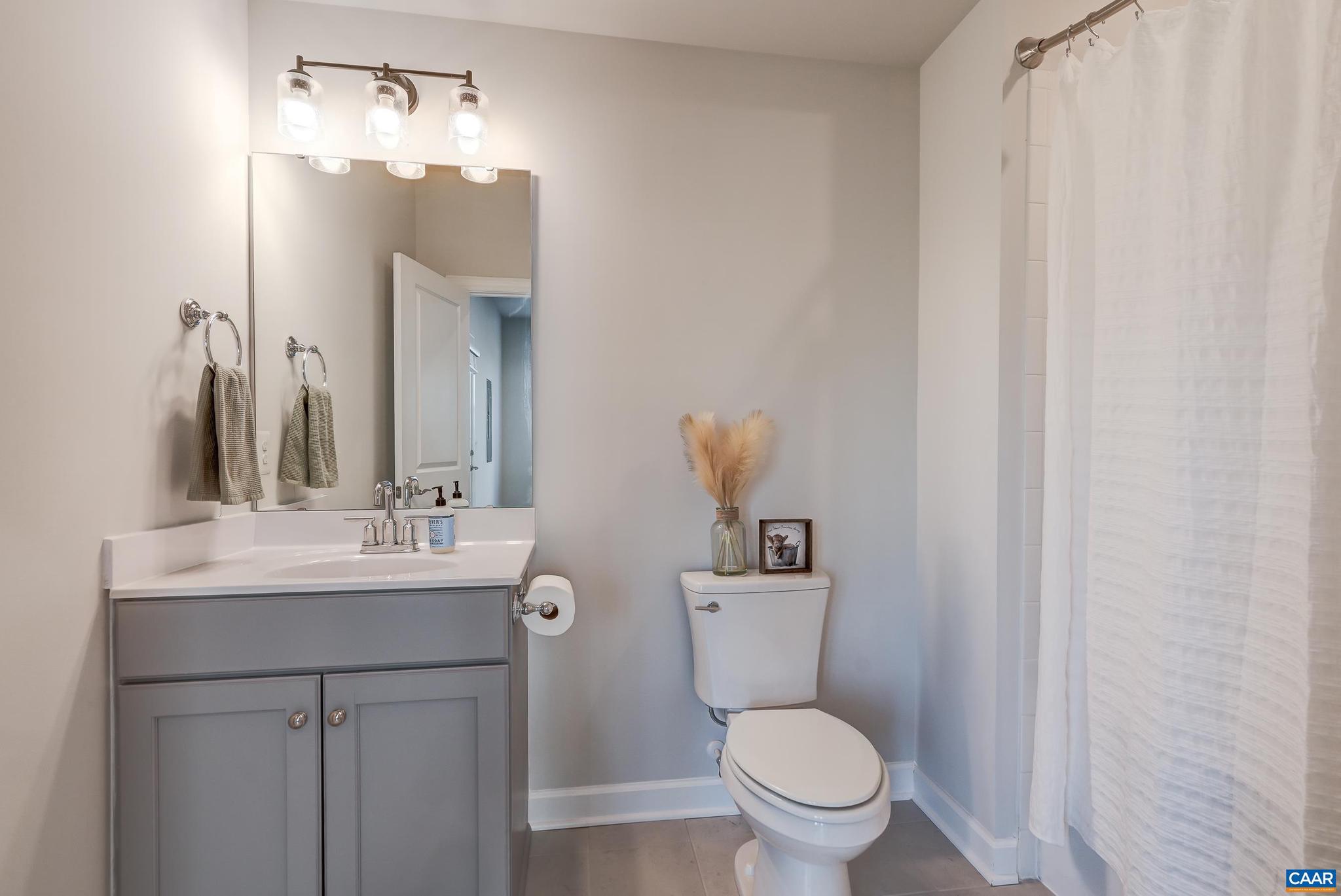 1816 Fowler Street Charlottesville, VA 22901 - Photo 35 of 51 a bathroom with a toilet a sink and mirror