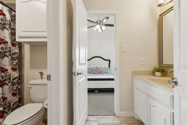 a bathroom with a sink and a toilet