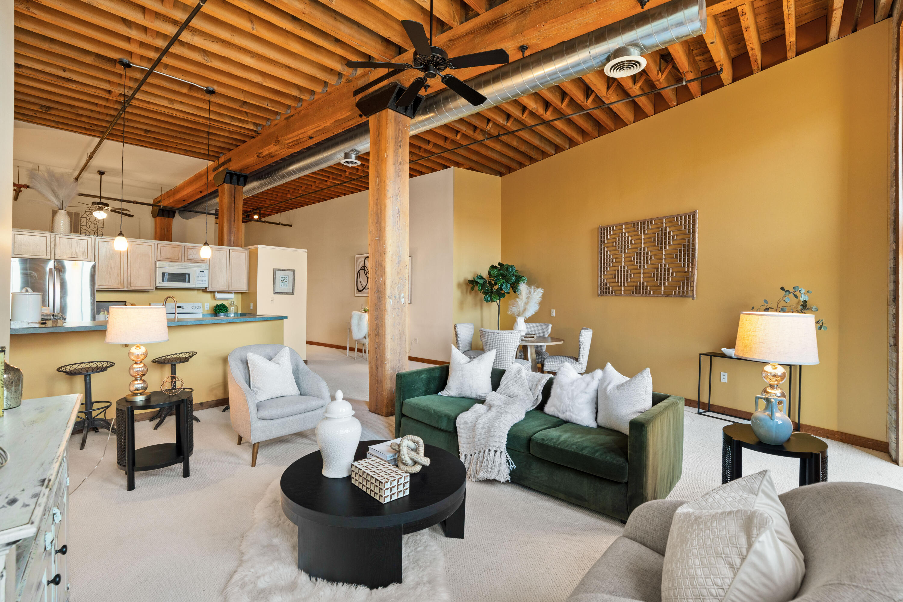 141 North Water Street, Unit 11 Milwaukee, WI 53202 - Photo 8 of 21 Livng Room facing Kitchen