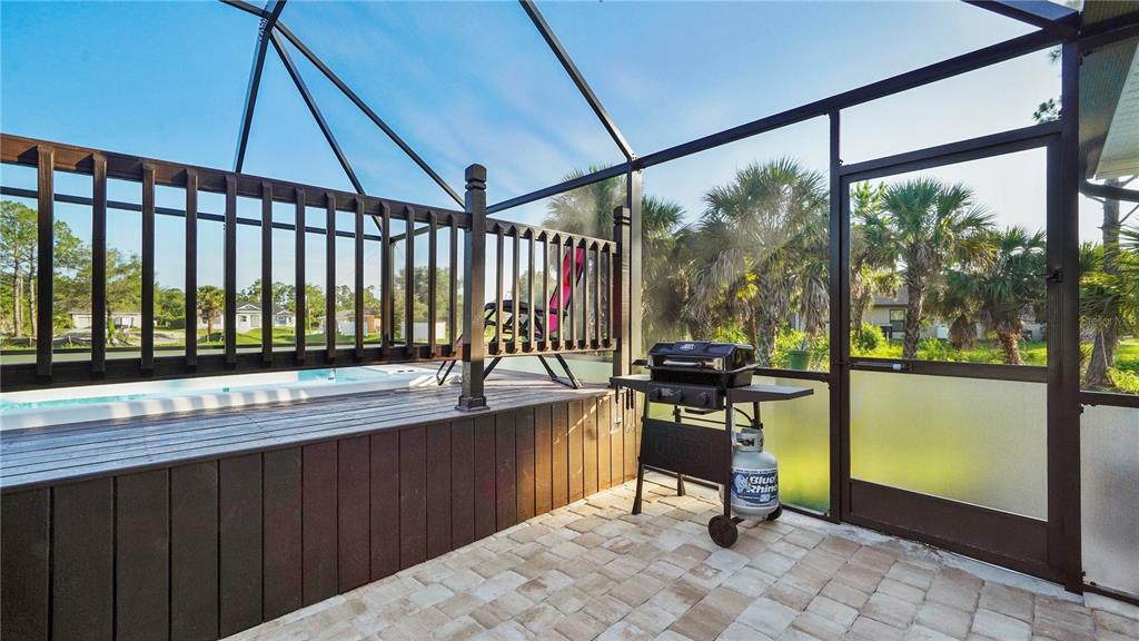 1477 Winthrop Street North Port, FL 34288 - Photo 40 of 100 a view of a two chairs in the balcony