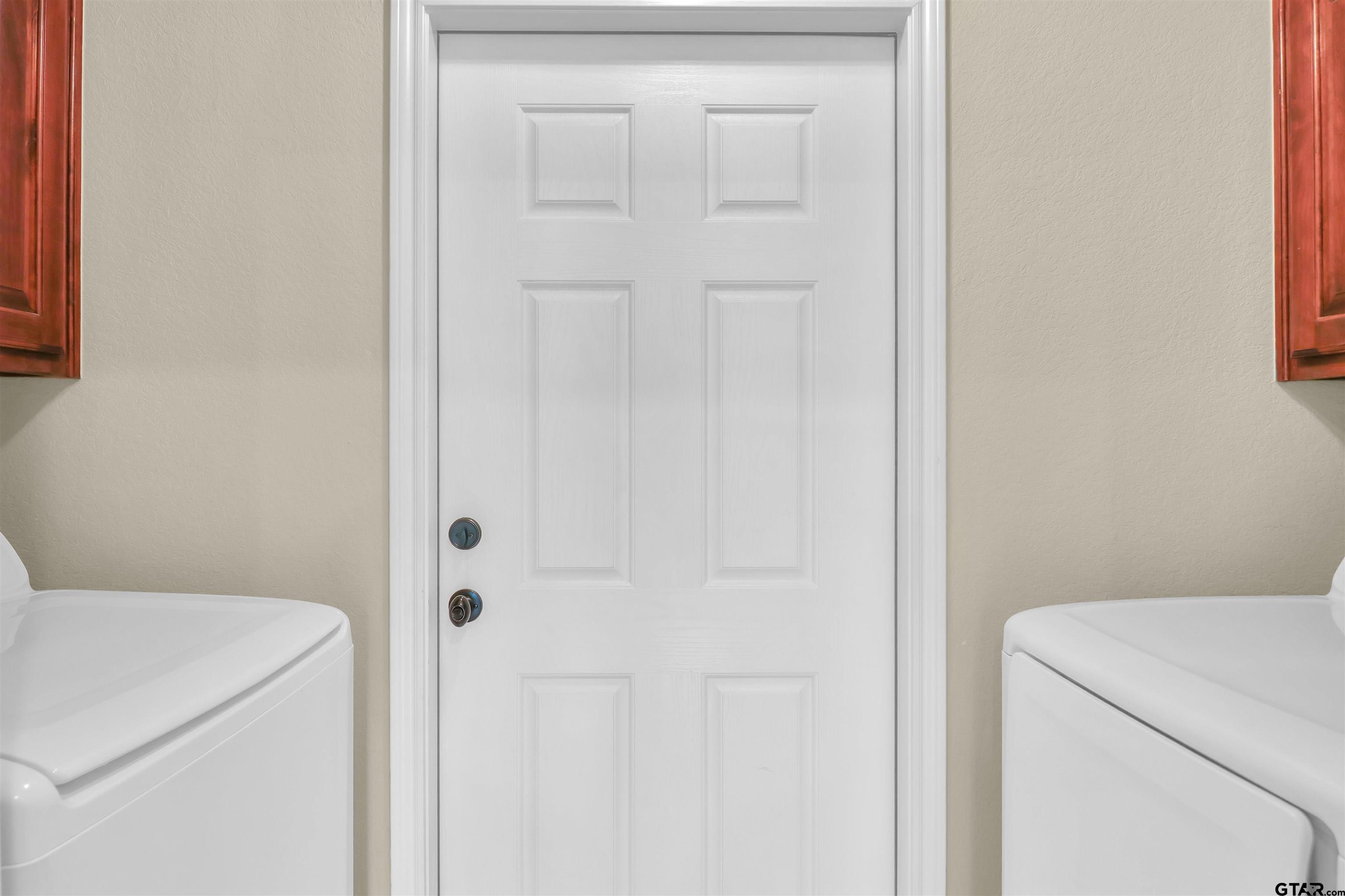 112 Letha Court Tyler, TX 75702 - Photo 45 of 45 a view of bathroom with washer and dryer