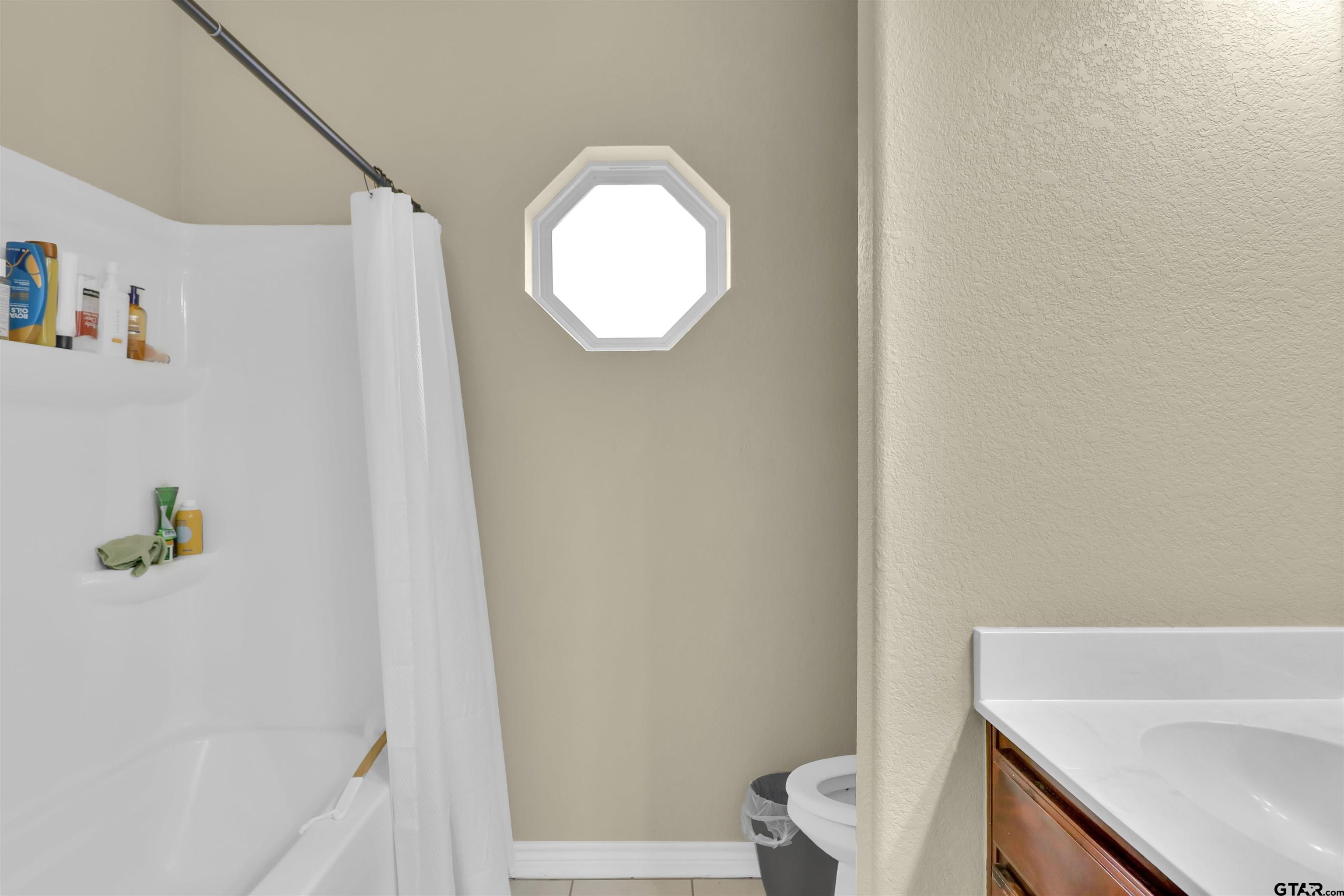 112 Letha Court Tyler, TX 75702 - Photo 5 of 45 a bathroom with a sink and a mirror