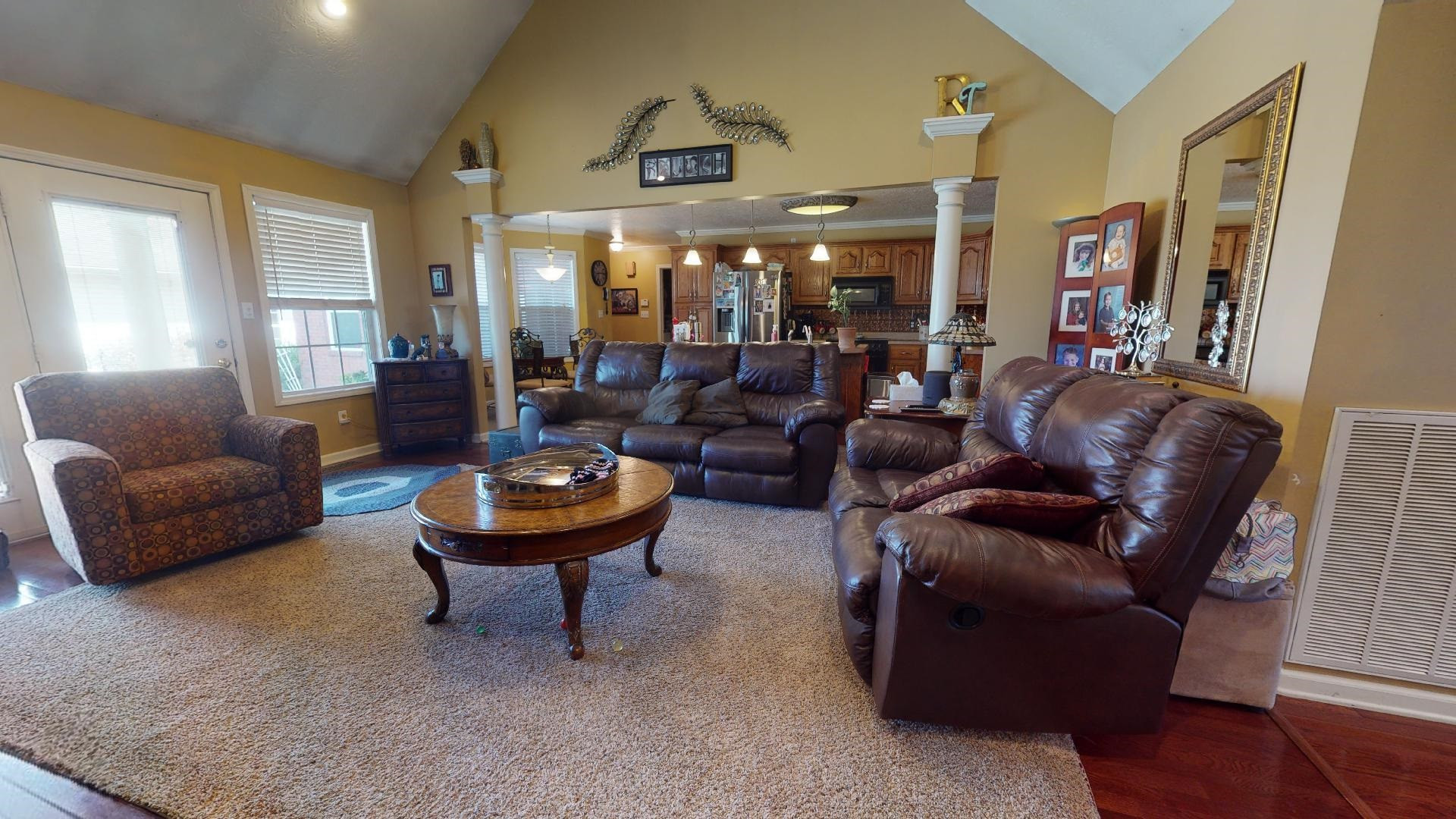 50 Bobby Thompson Road Newbern, TN 38059 - Photo 4 of 26 a living room with furniture and a large window