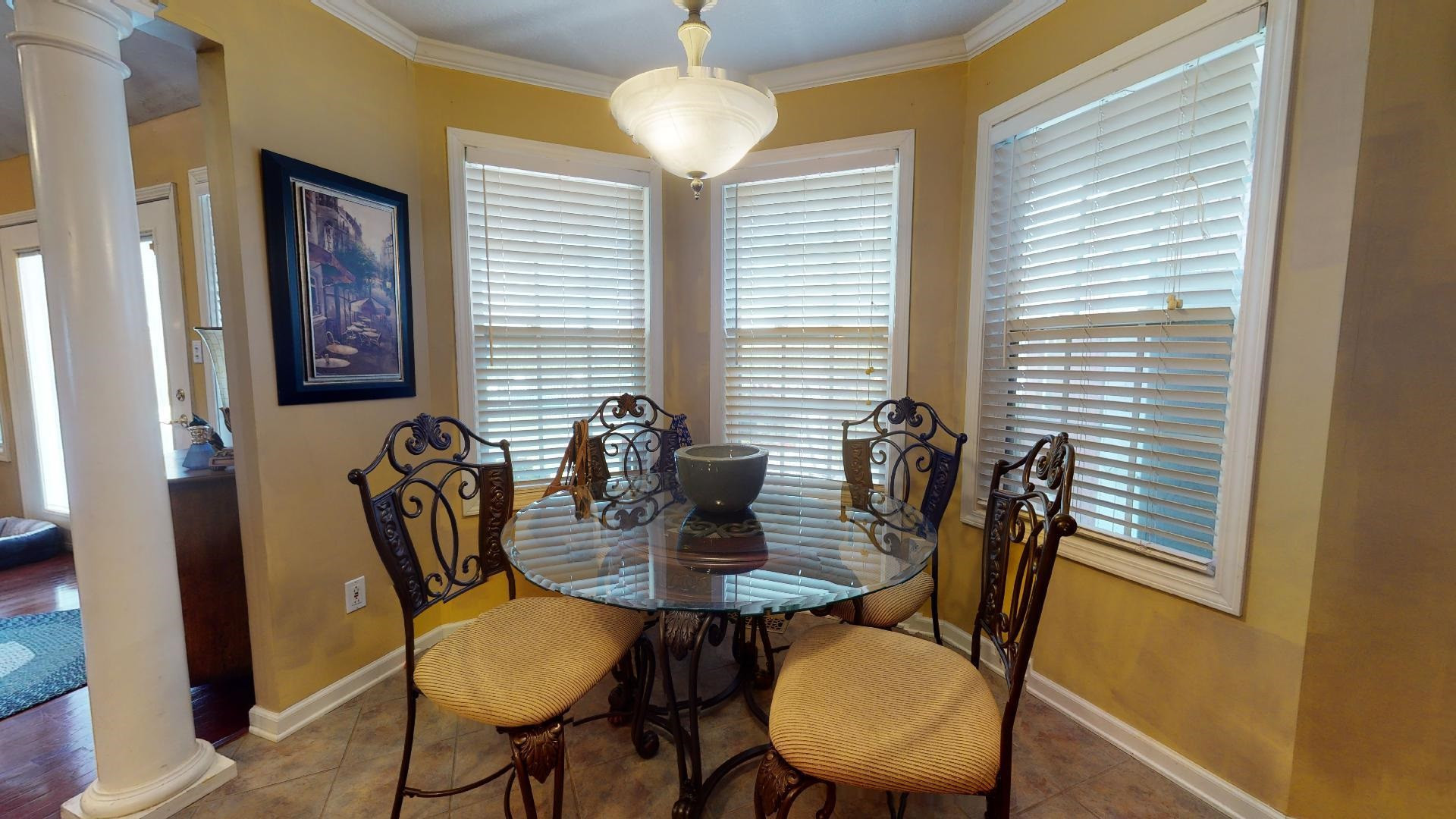 50 Bobby Thompson Road Newbern, TN 38059 - Photo 10 of 26 a view of a dining room with furniture and window