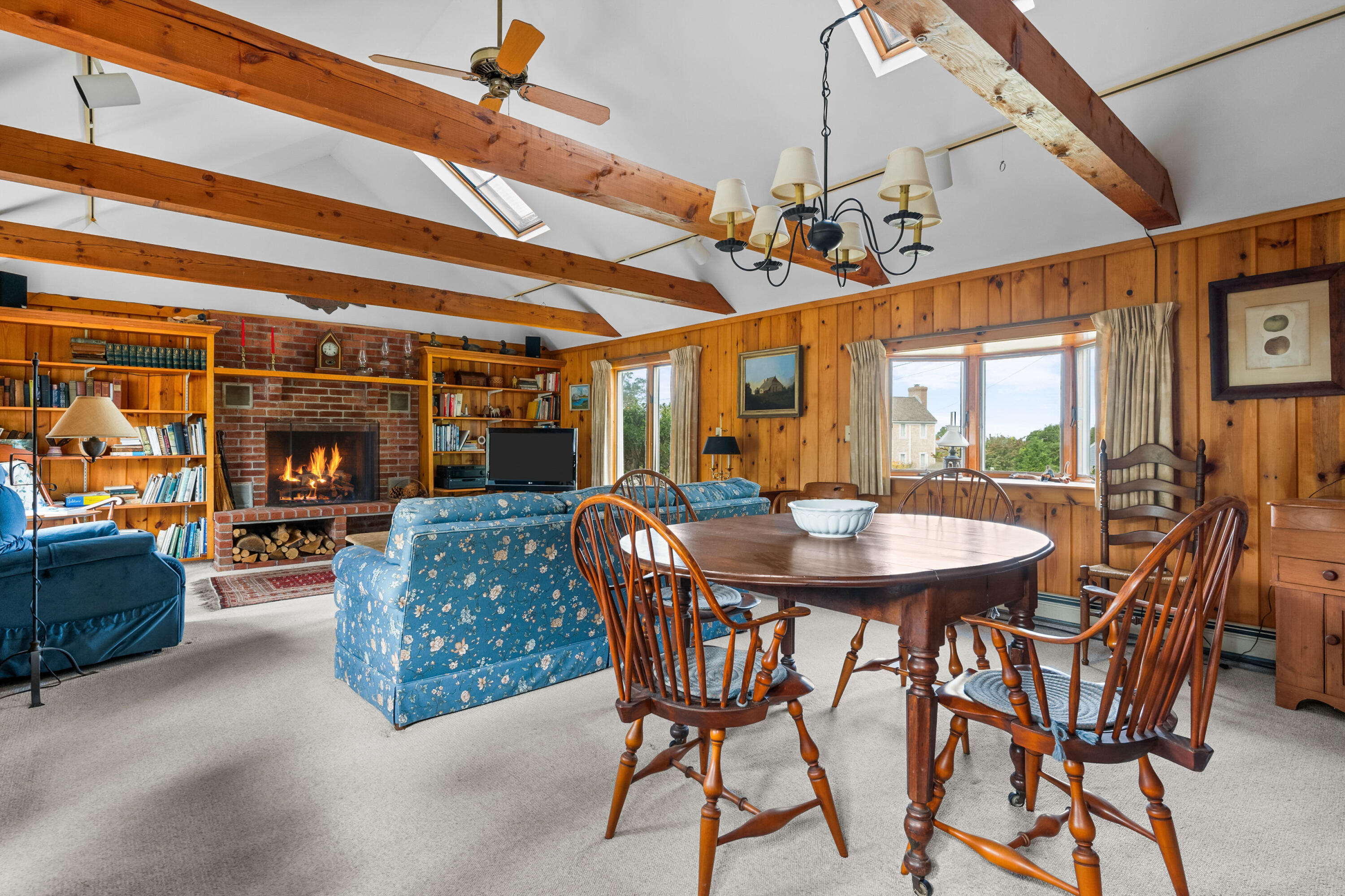 33 Mill Pond Road Orleans, MA 02653 - Photo 29 of 50 a view of a dining room with furniture and wooden floor
