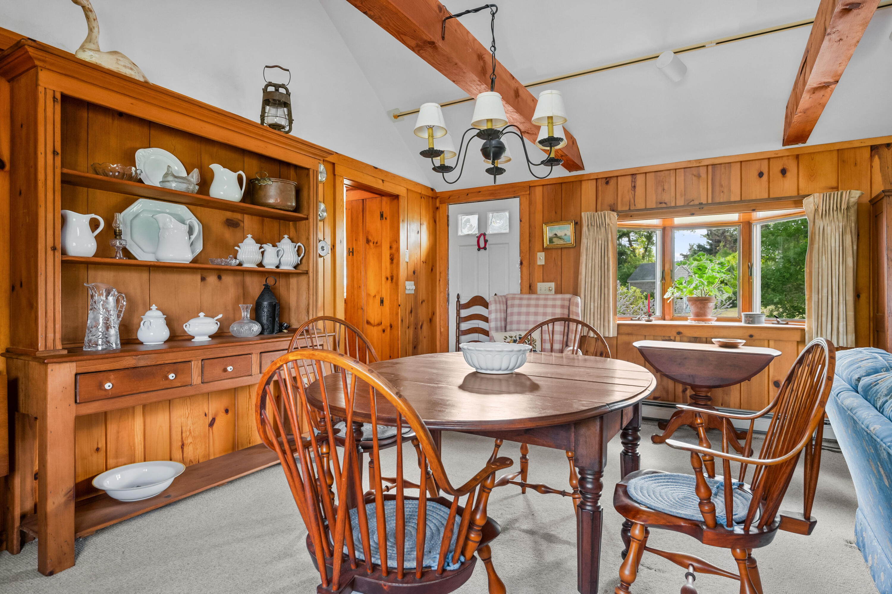 33 Mill Pond Road Orleans, MA 02653 - Photo 31 of 50 a view of a dining room with furniture window and outside view