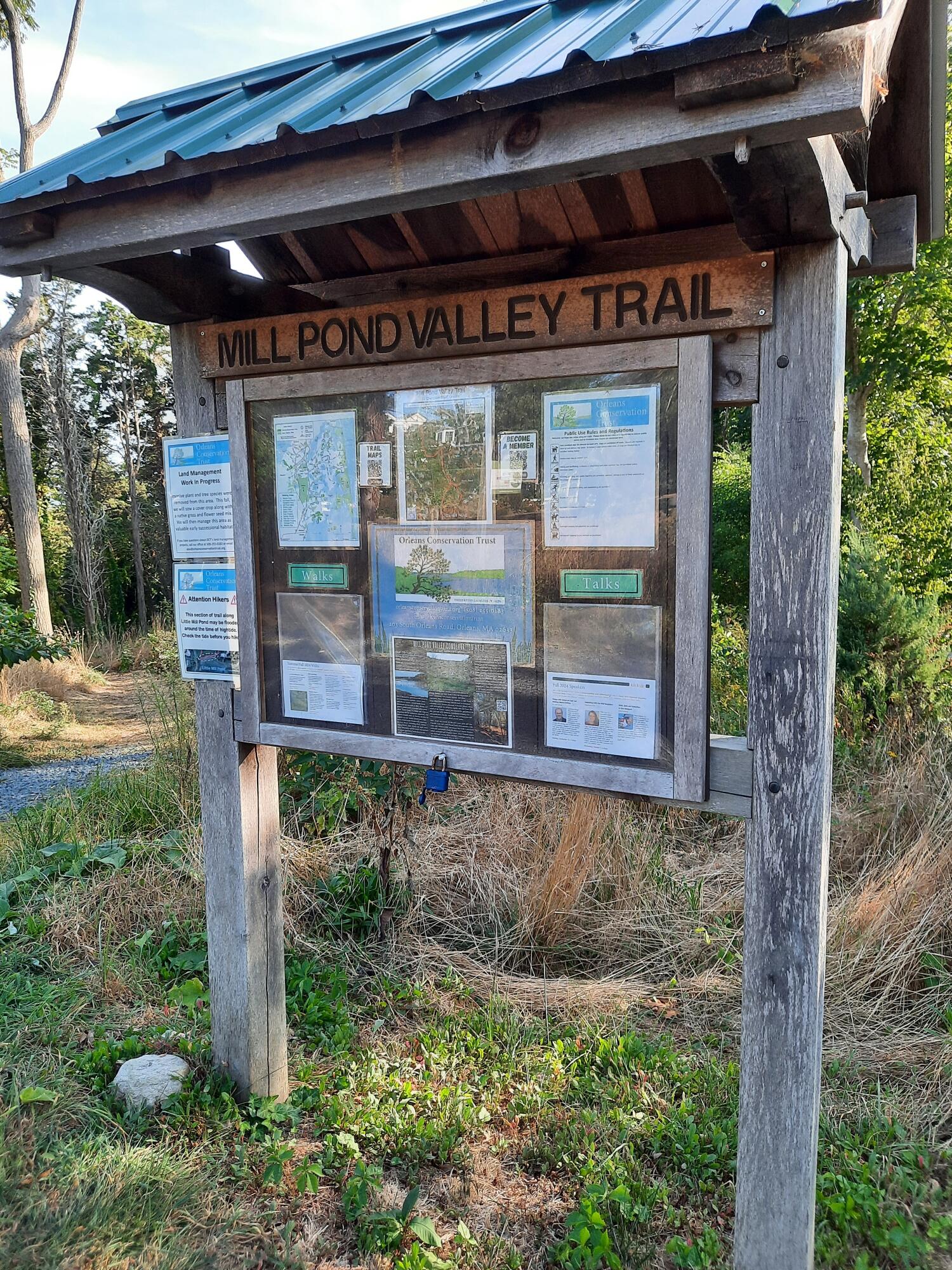 33 Mill Pond Road Orleans, MA 02653 - Photo 47 of 50 a view of a door of the house with a small yard