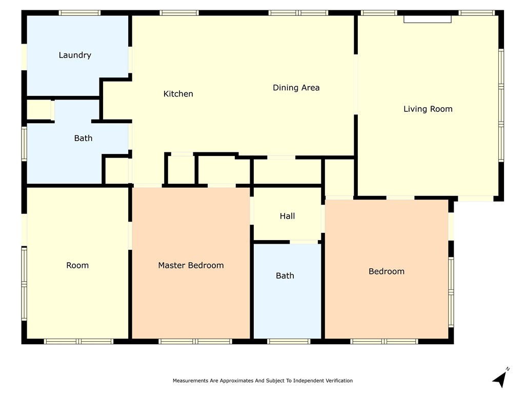 2012 North 5th Street Waco, TX 76708 - Photo 29 of 29 a picture of a floor plan