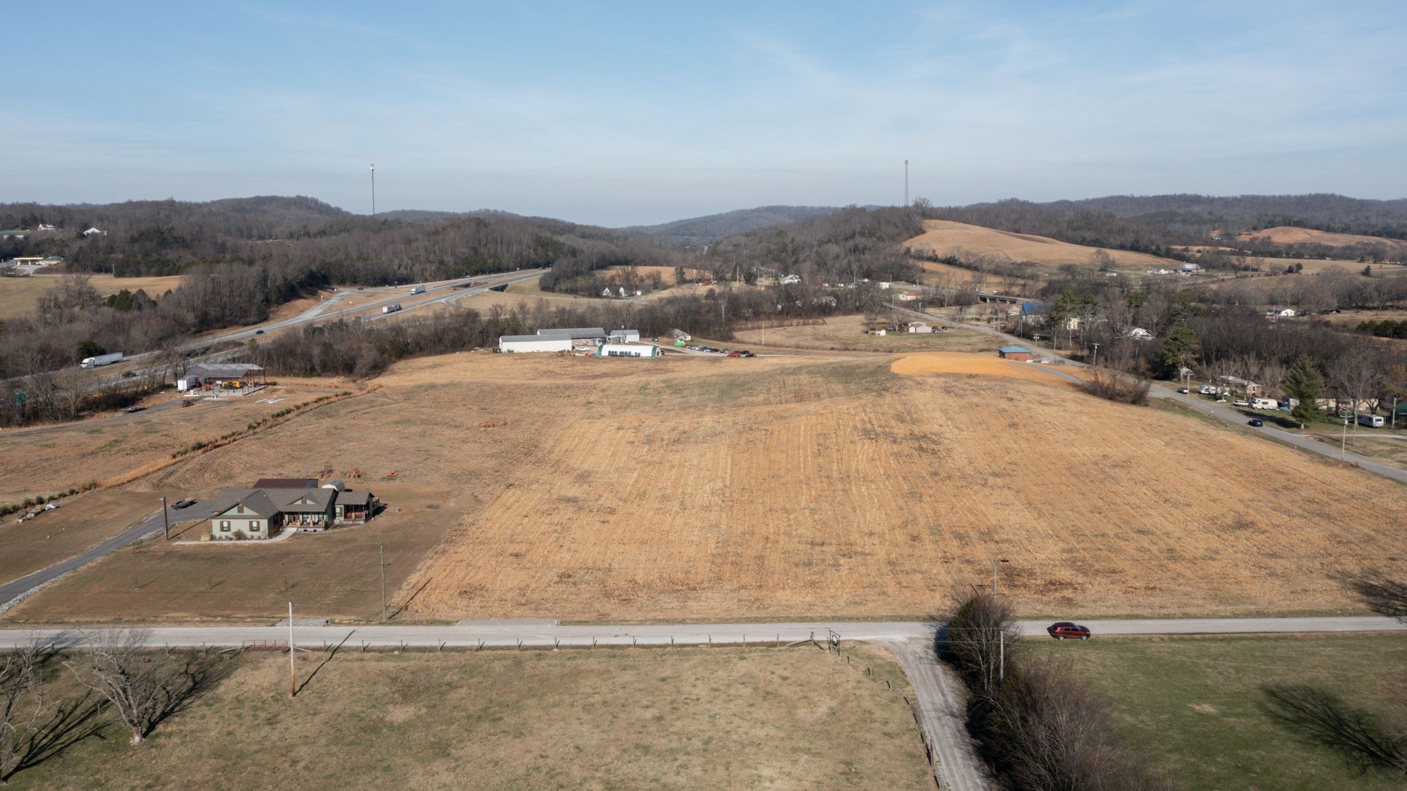 0 Earl Warren Road Beechgrove, TN 37018 - Photo 1 of 14 an aerial view of residential houses with outdoor space and trees
