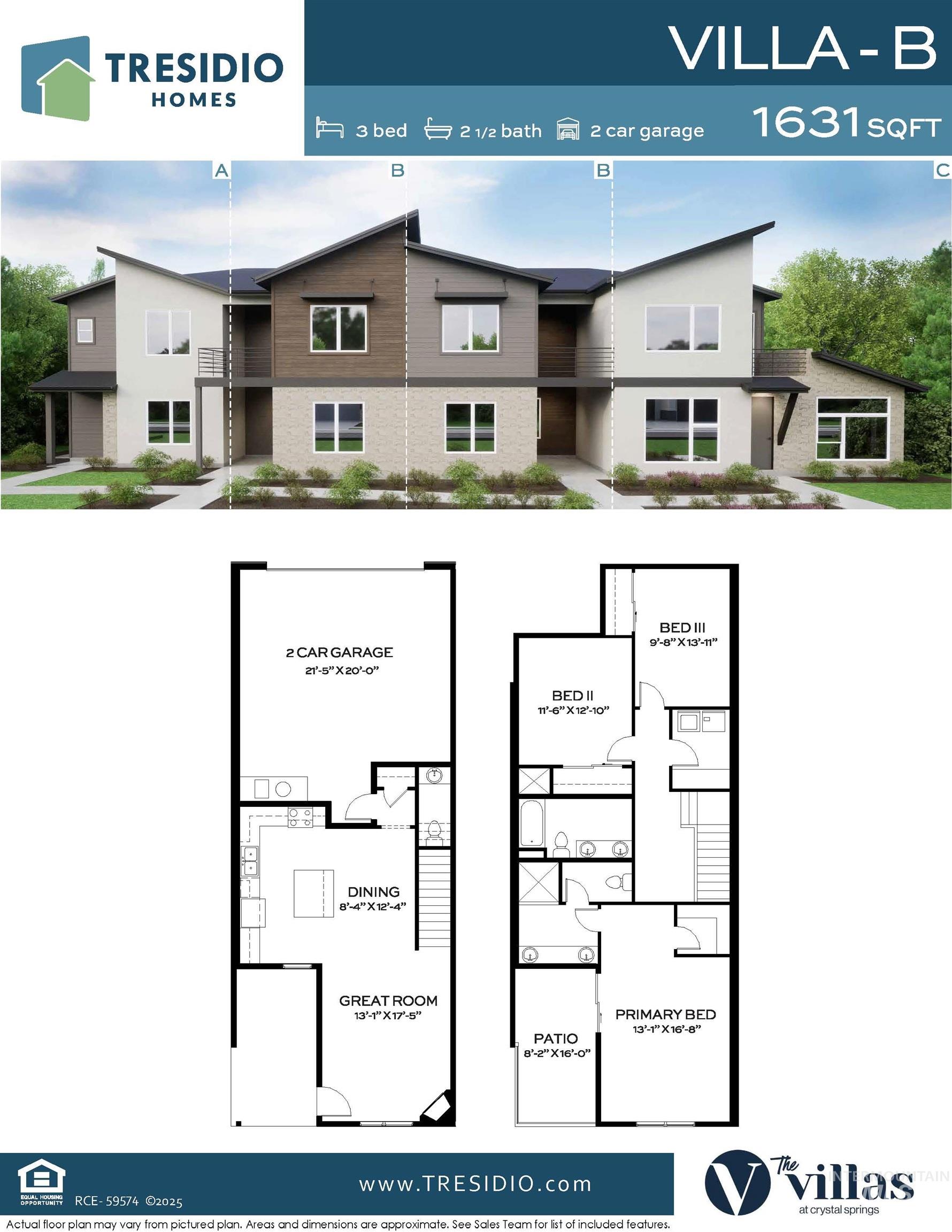 724 South Calhoun Lane Star, ID 83669 - Photo 46 of 46 View of floor plan / room layout