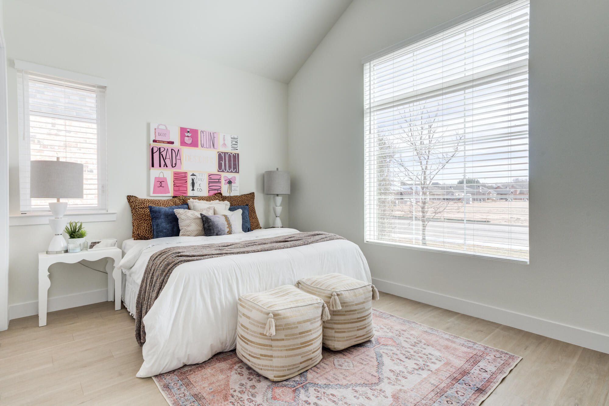 3606 144th Street Lubbock, TX 79423 - Photo 41 of 67 a bed room with a bed and a chair