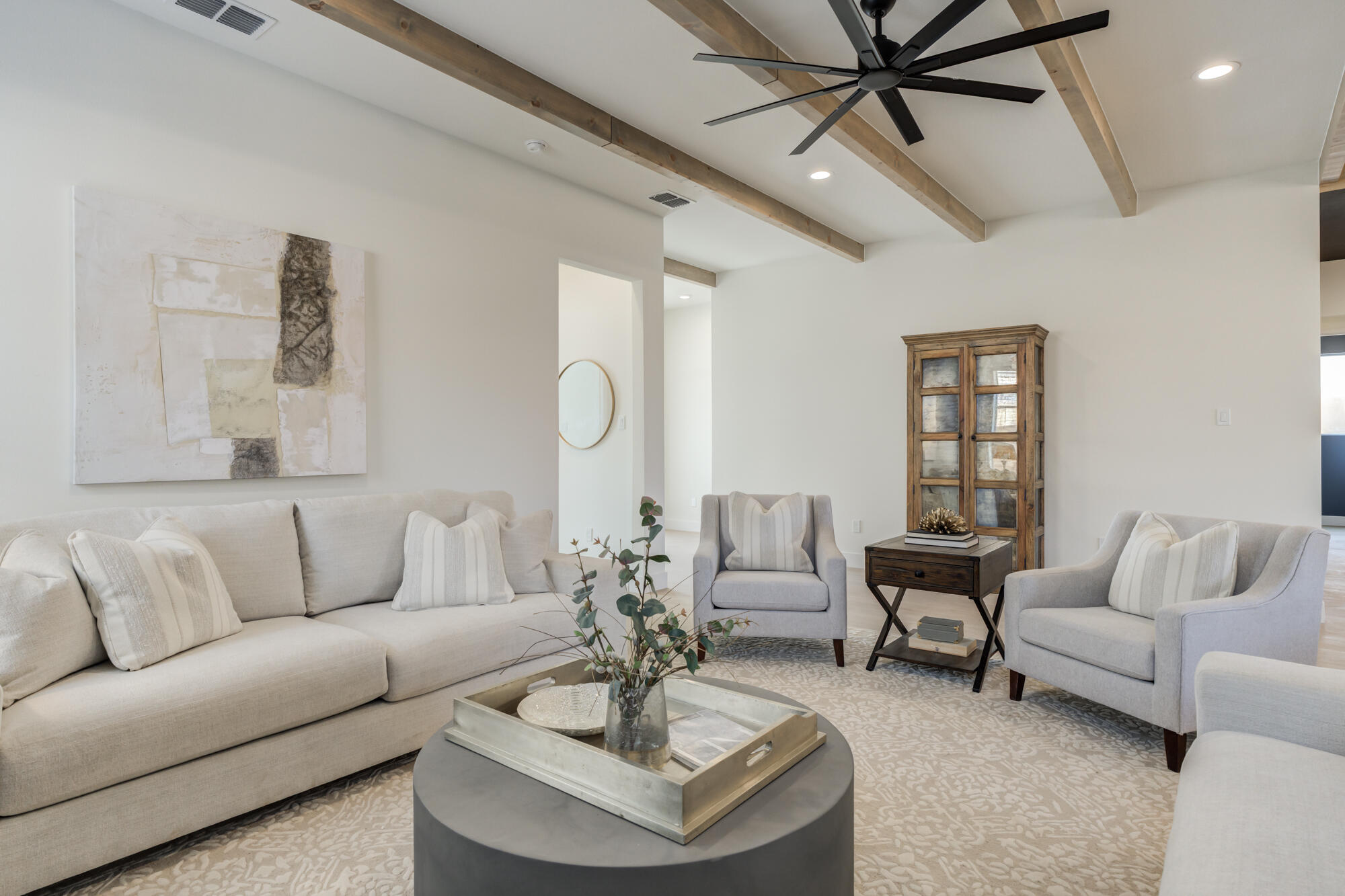 3606 144th Street Lubbock, TX 79423 - Photo 10 of 67 a living room with furniture and a large window
