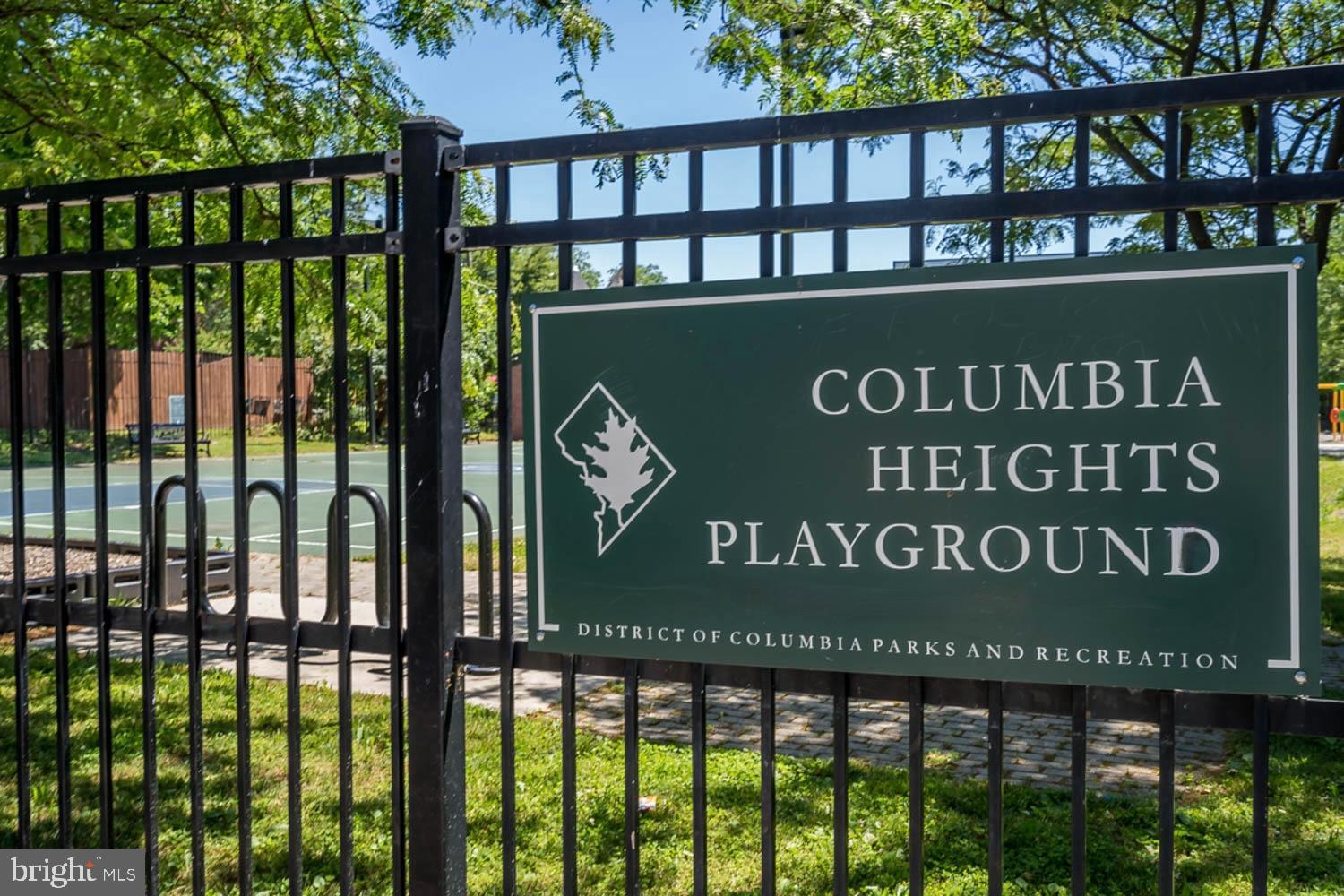 1461 Girard Street Northwest, Unit 201 Washington, DC 20009 - Photo 24 of 24 a view of outdoor space with a signage