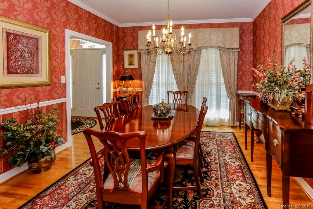 321 Ridgeview Drive Rutherfordton, NC 28139 - Photo 11 of 25 a view of a dining room with furniture and chandelier
