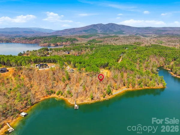 a view of lake with mountain