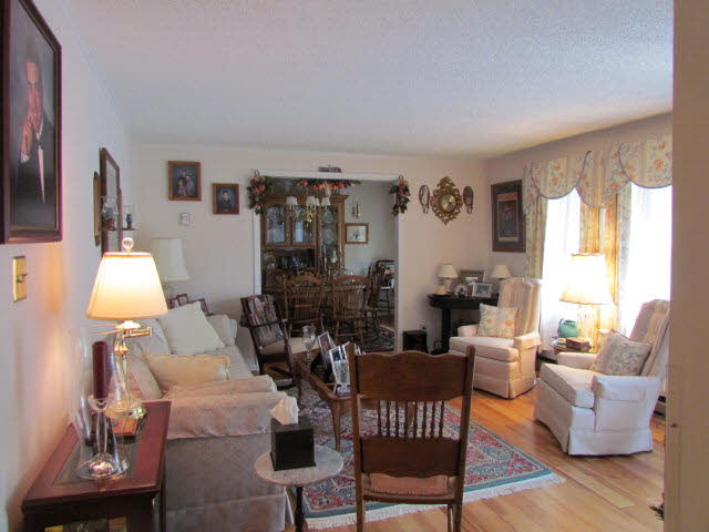 7670 Briery Branch Road Dayton, VA 22821 - Photo 5 of 14 a living room with furniture fireplace and window