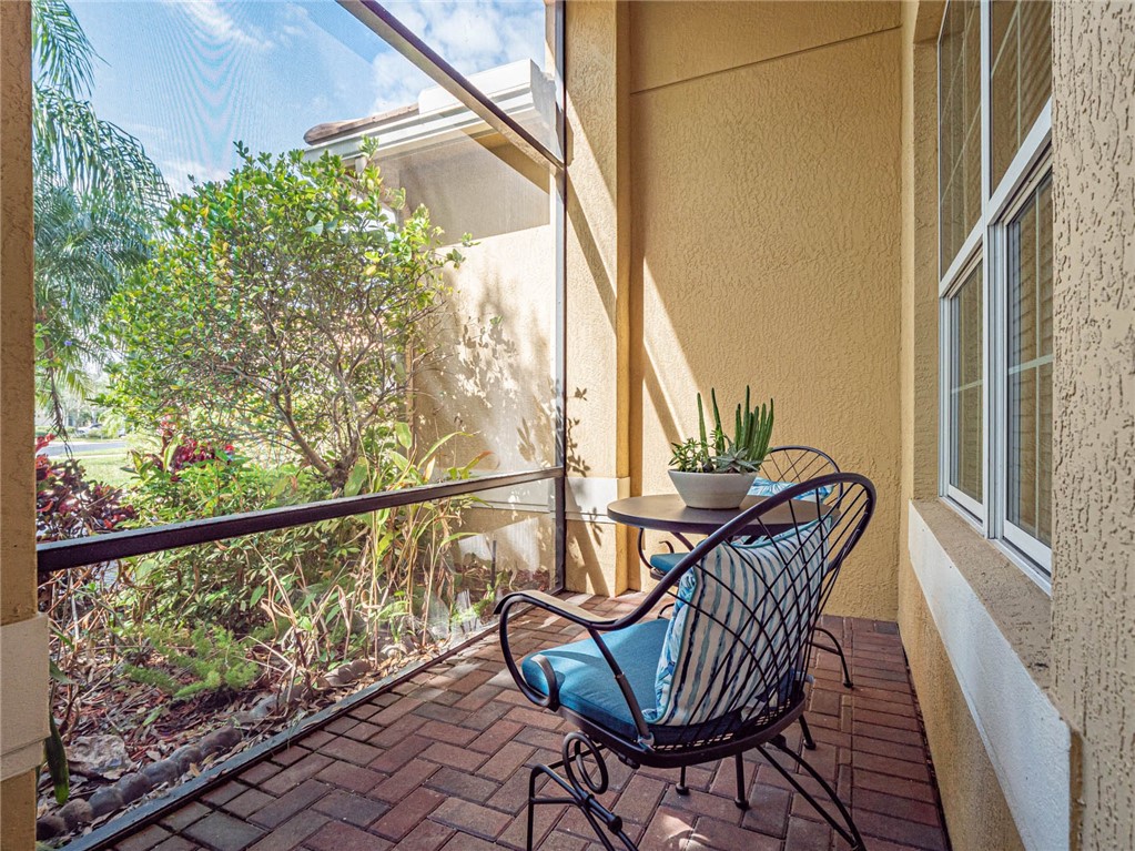 4229 Diamond Square Vero Beach, FL 32967 - Photo 3 of 36 a view of a balcony with furniture