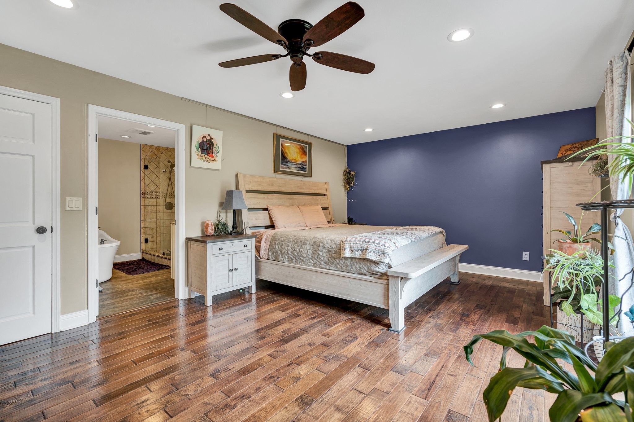 1600 Union Road Southeast Cleveland, TN 37323 - Photo 26 of 68 a bedroom with a bed and a chandelier