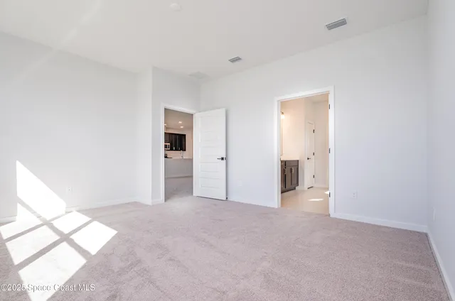 a view of empty room