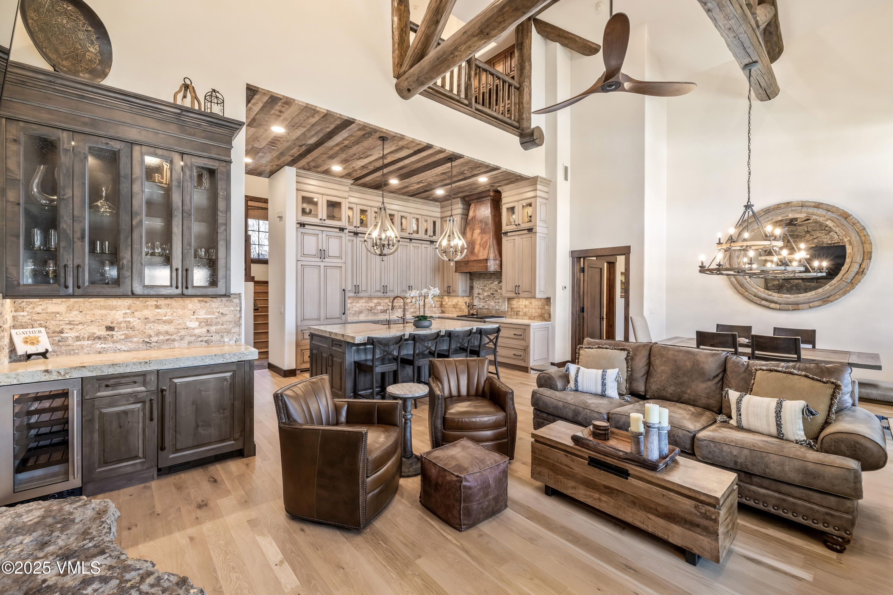 1252 Bachelor Ridge Road, Unit 9 Avon, CO 81620 - Photo 5 of 57 Dry Bar and Living Room