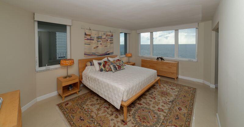 550 South Ocean Boulevard, Unit 1201 Boca Raton, FL 33432 - Photo 16 of 37 MASTER SUITE 2 WITH ENDLESS VIEWS OF THE
