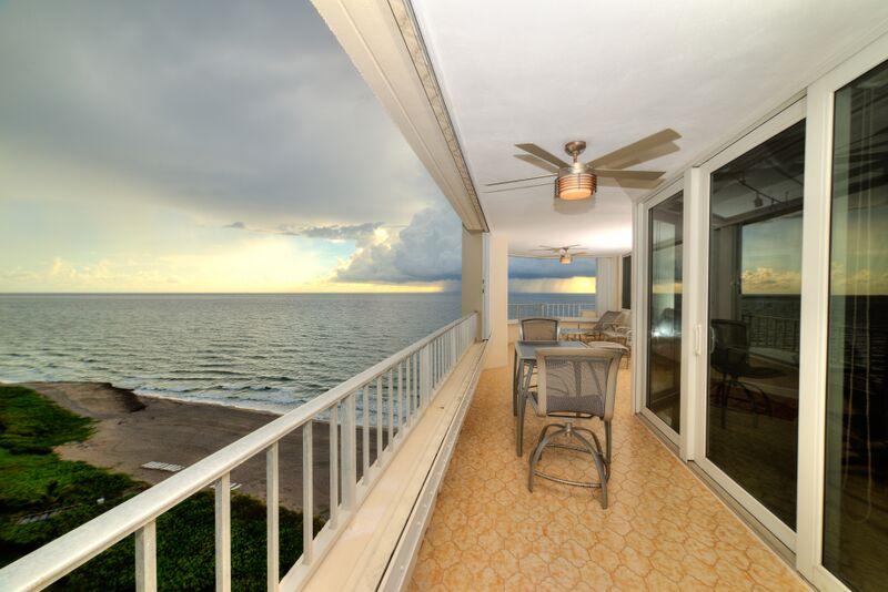 550 South Ocean Boulevard, Unit 1201 Boca Raton, FL 33432 - Photo 5 of 37 HUGE TERRACE IS OCEANFRONT