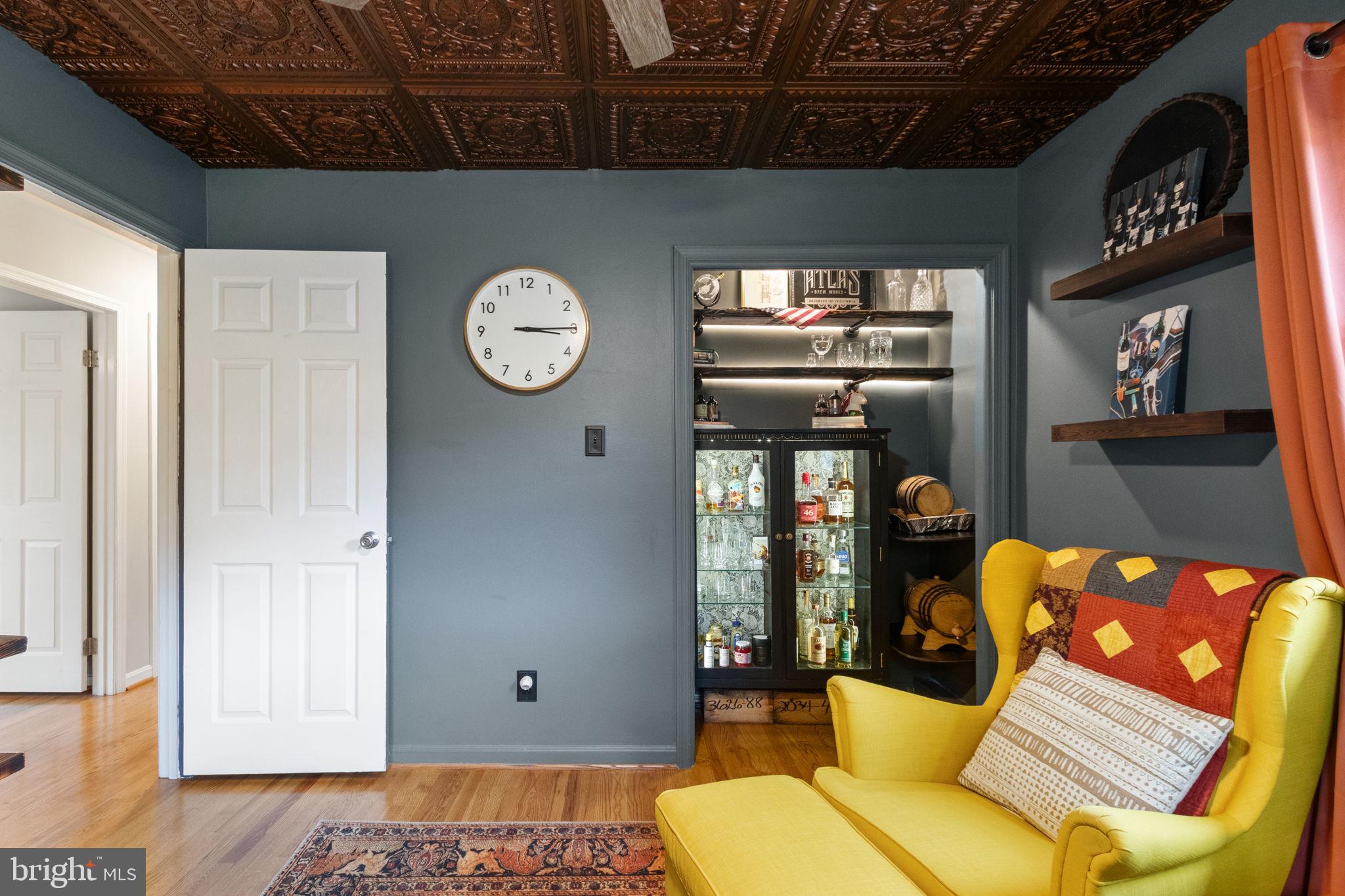 6700 Bulkley Road Lorton, VA 22079 - Photo 37 of 62 a view of a hallway with entryway wooden floor and front door