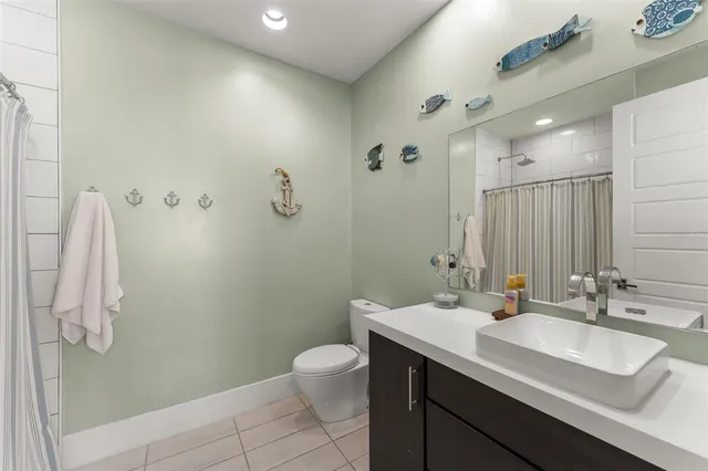 a view of swimming pool from a balcony