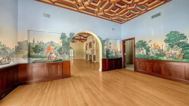 a view of front door