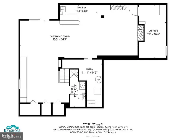 a view of a park with slide