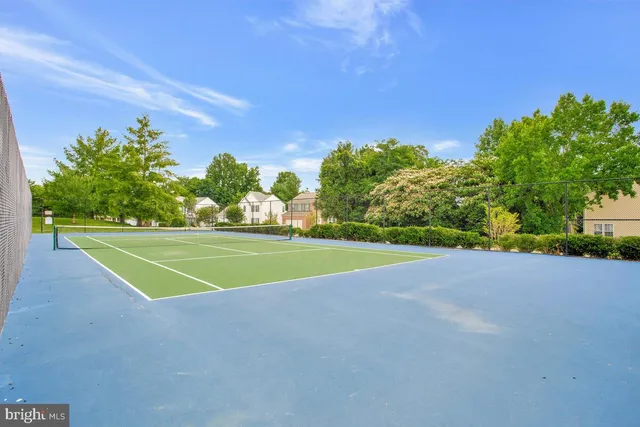 a view of a tennis court