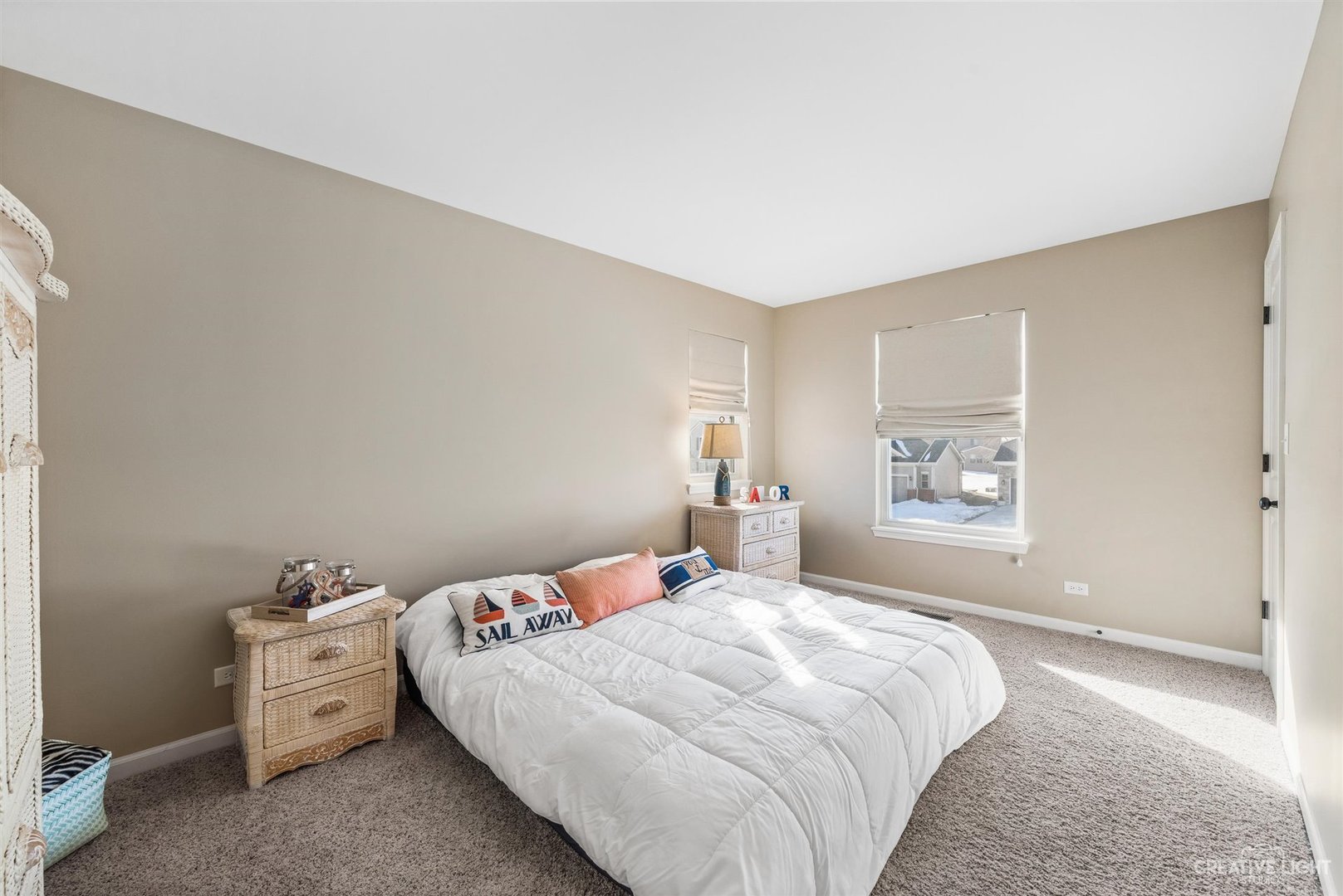3806 Monterey Circle Algonquin, IL 60102 - Photo 18 of 33 a bedroom with a white bed and dresser