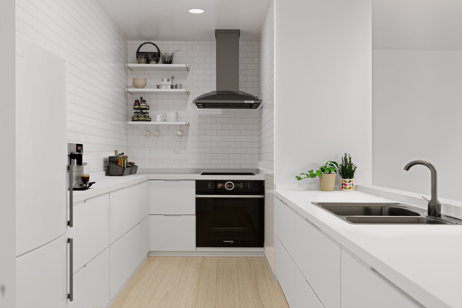 247 East Chestnut Street, Unit 2004 Chicago, IL 60611 - Photo 10 of 16 a kitchen with stainless steel appliances a sink stove and refrigerator