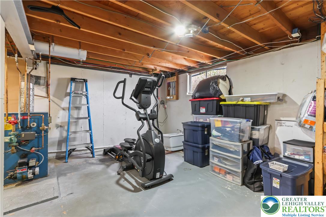 1322 Valley Road Bethlehem, PA 18018 - Photo 25 of 32 And there is even storage space for utilities or perhaps an exercise room (elliptical inlcuded)