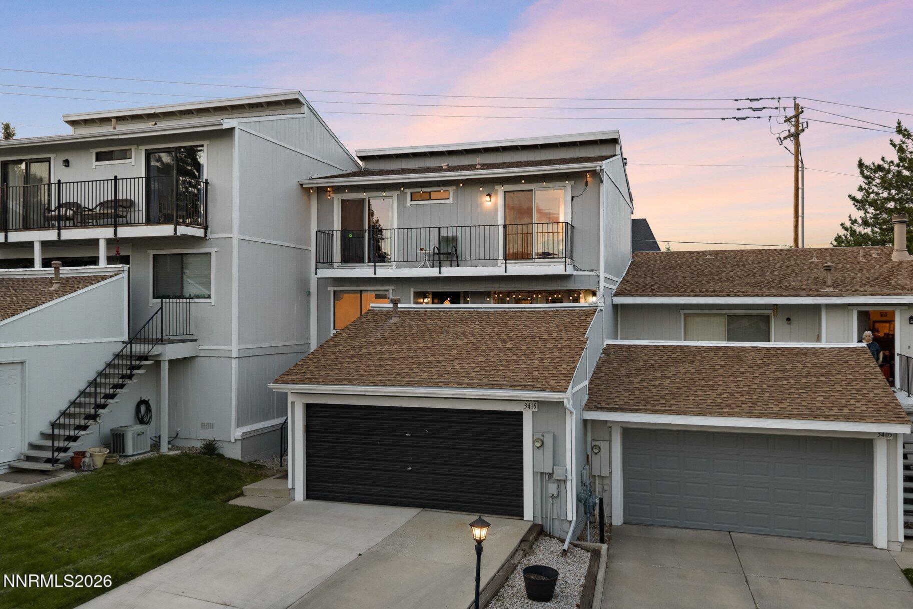 3415 Balboa Drive Reno, NV 89503 - Photo 33 of 61 front view of a house with a balcony