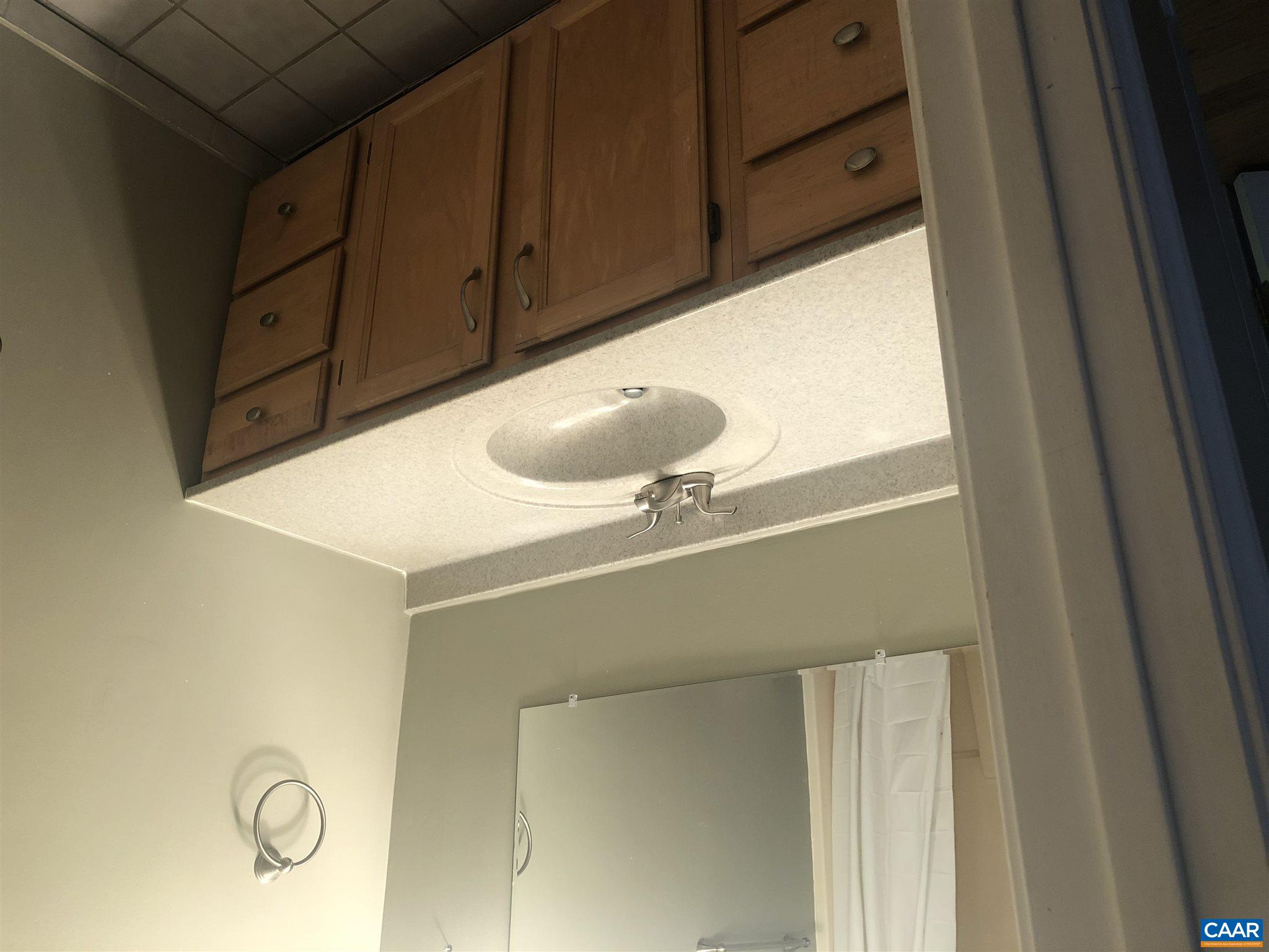 2811 Amicus Road Stanardsville, VA 22973 - Photo 15 of 27 a bathroom with a sink and a mirror