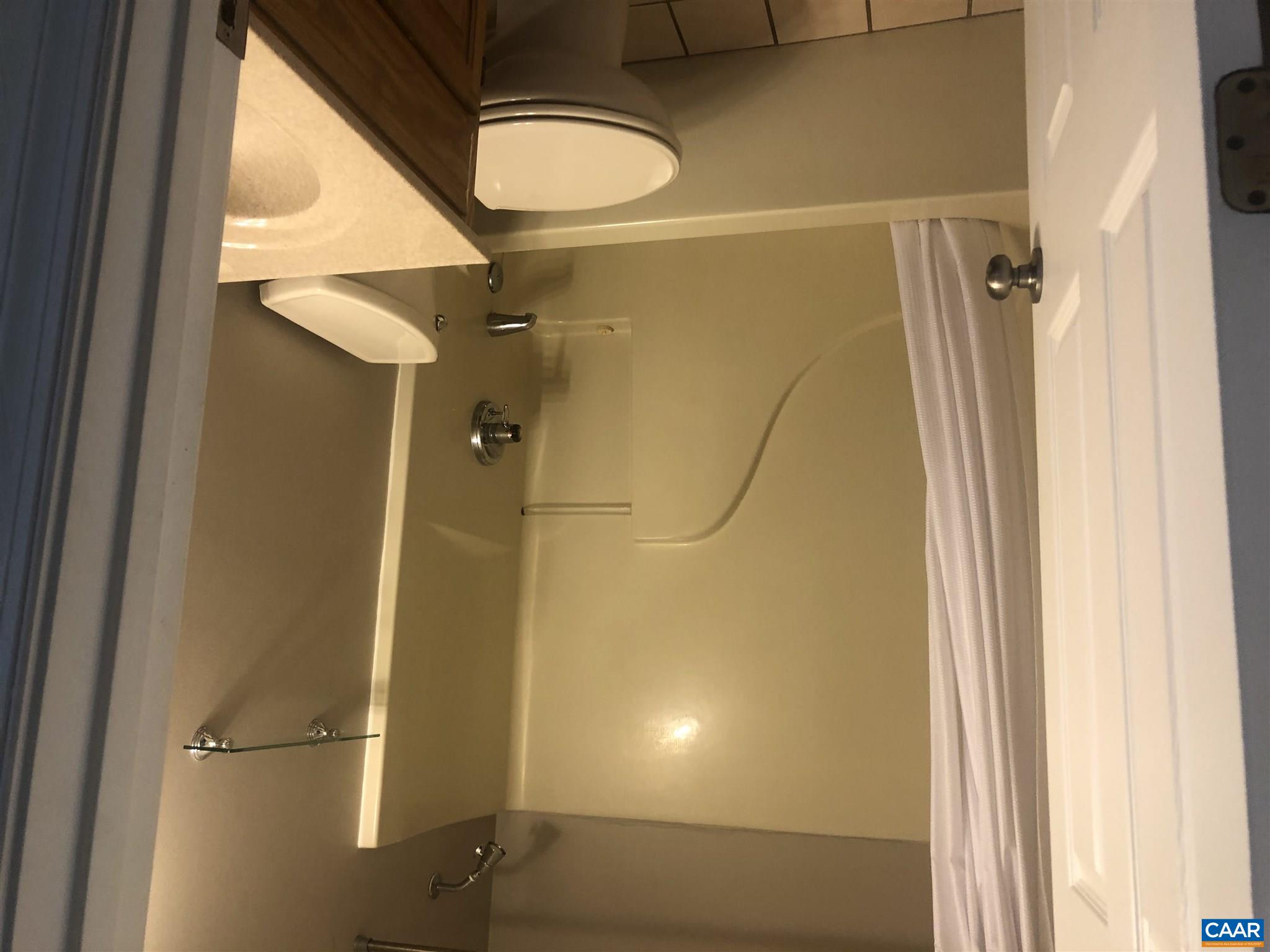2811 Amicus Road Stanardsville, VA 22973 - Photo 23 of 27 a bathroom with a sink a toilet and shower