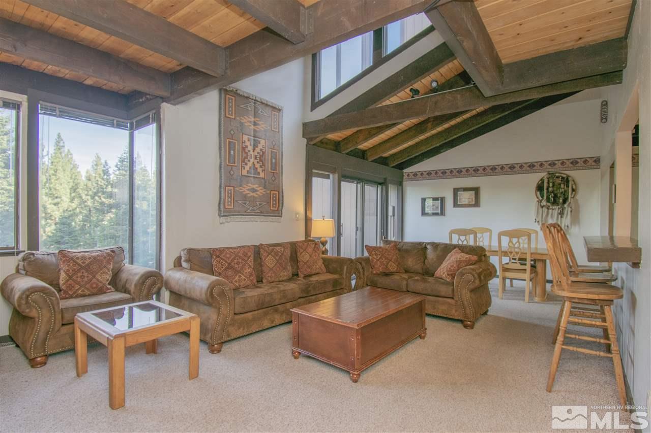 46 Chalet Stateline, NV 89449 - Photo 2 of 18 a living room with furniture and a large window