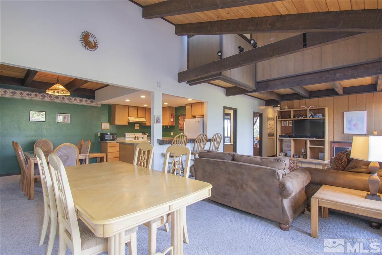 46 Chalet Stateline, NV 89449 - Photo 6 of 18 a dining room with furniture and wooden floor