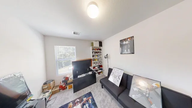 a view of room with window