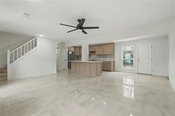 a view of a kitchen with a sink and dishwasher kitchen view