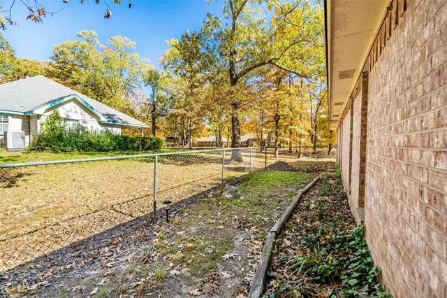 a view of an outdoor space and a lake view