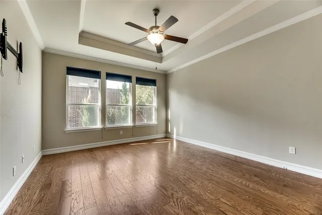 a kitchen with a counter space cabinets and appliances