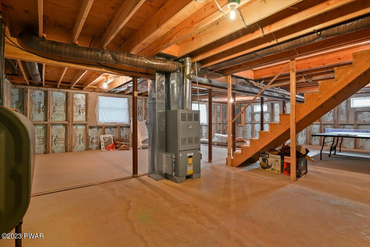 127 Spruce Road Tafton, PA 18464 - Photo 28 of 50 Mechanicals in Full Unfinished Basement