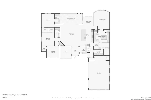 $695,000 | 31083 Charolais Way, Bulverde, TX 78163