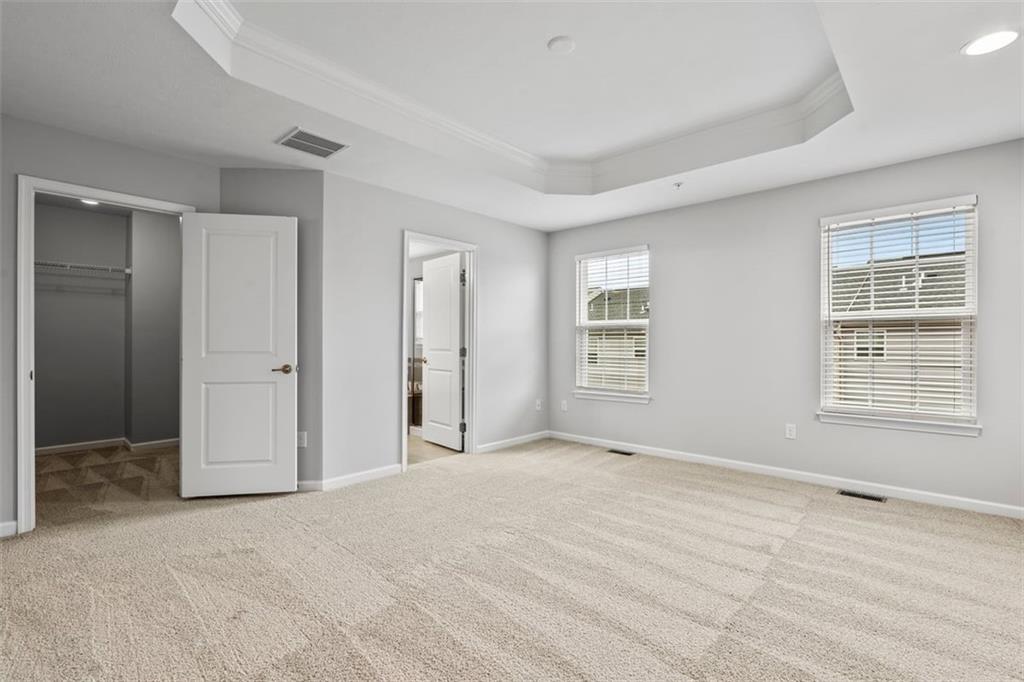 1402 Pointe View Drive Mars, PA 16046 - Photo 13 of 25 a view of an empty room with a window