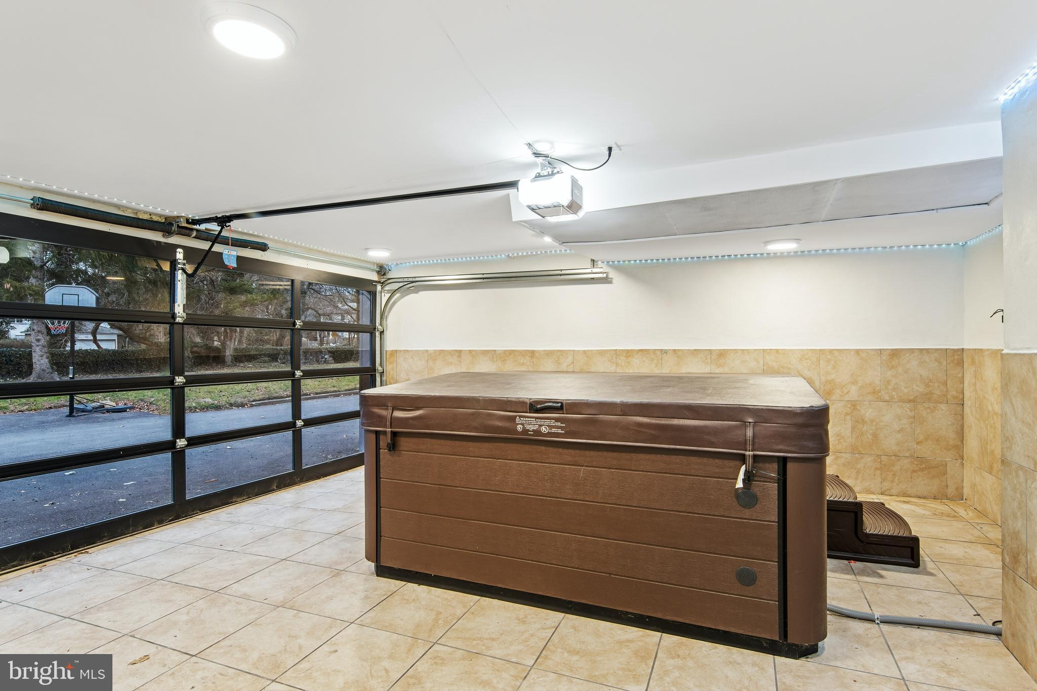 547 Church Road Elkins Park, PA 19027 - Photo 52 of 54 Converted Garage & Spa with privacy windows