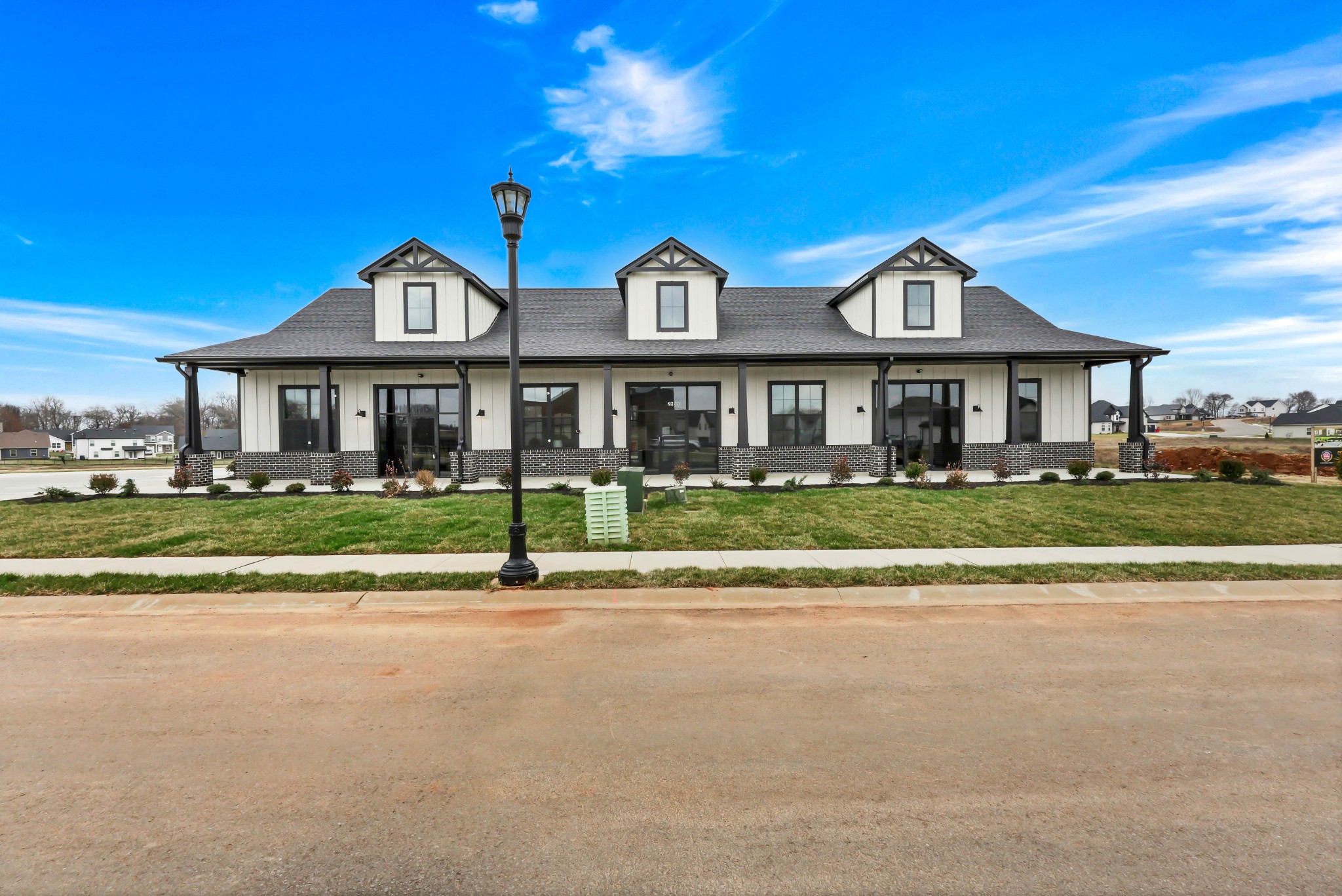 2555 Rafiki Drive Clarksville, TN 37042 - Photo 42 of 46 a front view of a house with a yard