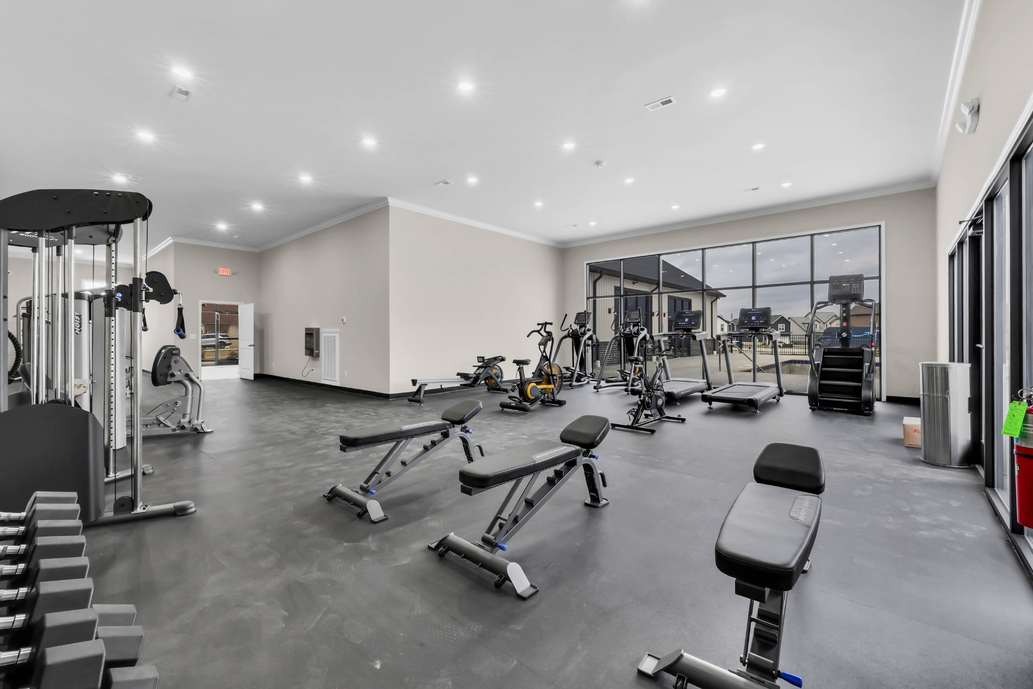 2555 Rafiki Drive Clarksville, TN 37042 - Photo 45 of 46 a view of a room with gym equipment
