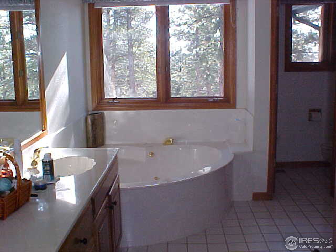 388 Peakview Road Boulder, CO 80302 - Photo 8 of 9 a bath tub sitting in a bathroom next to a window